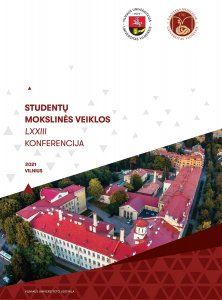 Studentų mokslinės veiklos LXXIII konferencija