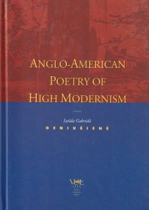 Anglo-American poetry of high modernism