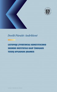 Lietuvoje įtvirtintas konstitucinio skundo institutas kaip žmogaus teisių apsaugos įrankis