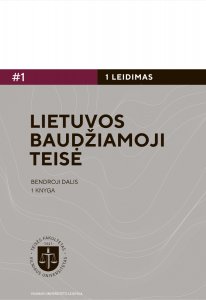 Lietuvos baudžiamoji teisė. Bendroji dalis, I knyga