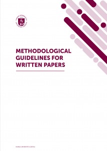 Methodological Guidelines for Written Papers. Faculty of Communication