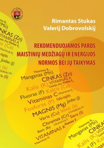 Rekomenduojamos paros maistinių medžiagų ir energijos normos bei jų taikymas