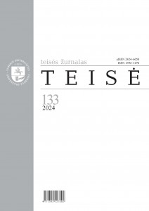 Teisė Nr. 133