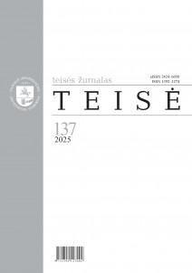 Teisė Nr. 137