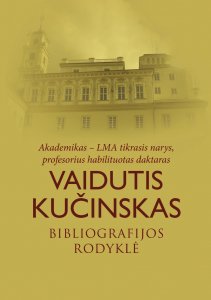 Akademikas – LMA tikrasis narys, profesorius habilituotas daktaras Vaidutis Kučinskas. Bibliografijos rodyklė