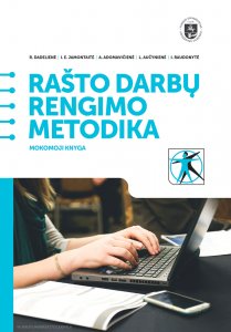 Rašto darbų rengimo metodika. Mokomoji knyga